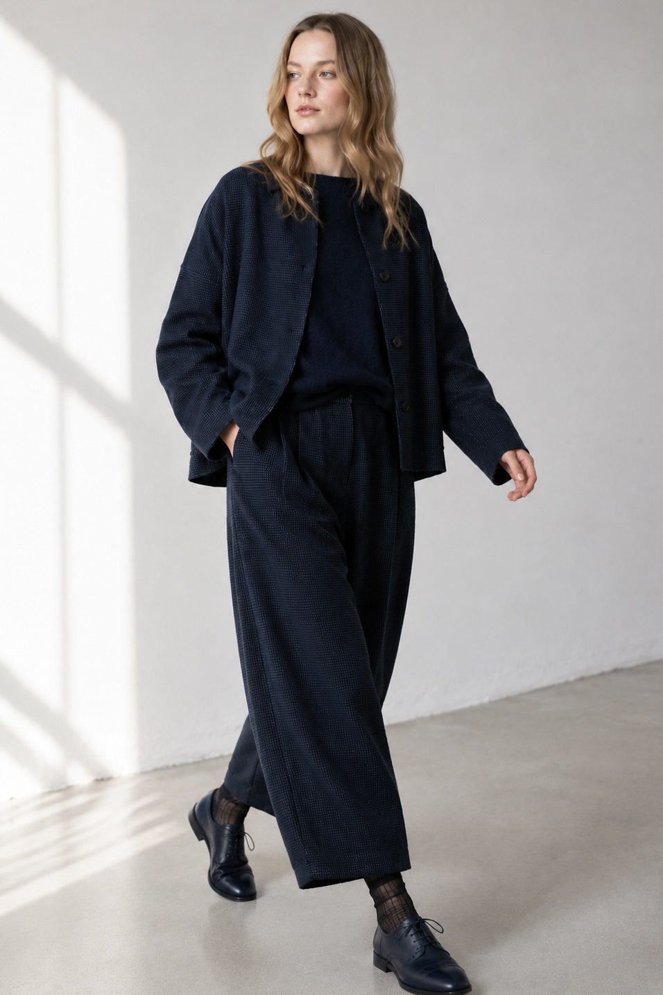 OSKA Hose 6530 / Baumwolle mit Minimuster – Bild 12