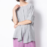 OSKA Bluse 519 / 100% dünnes Leinen – Bild 6