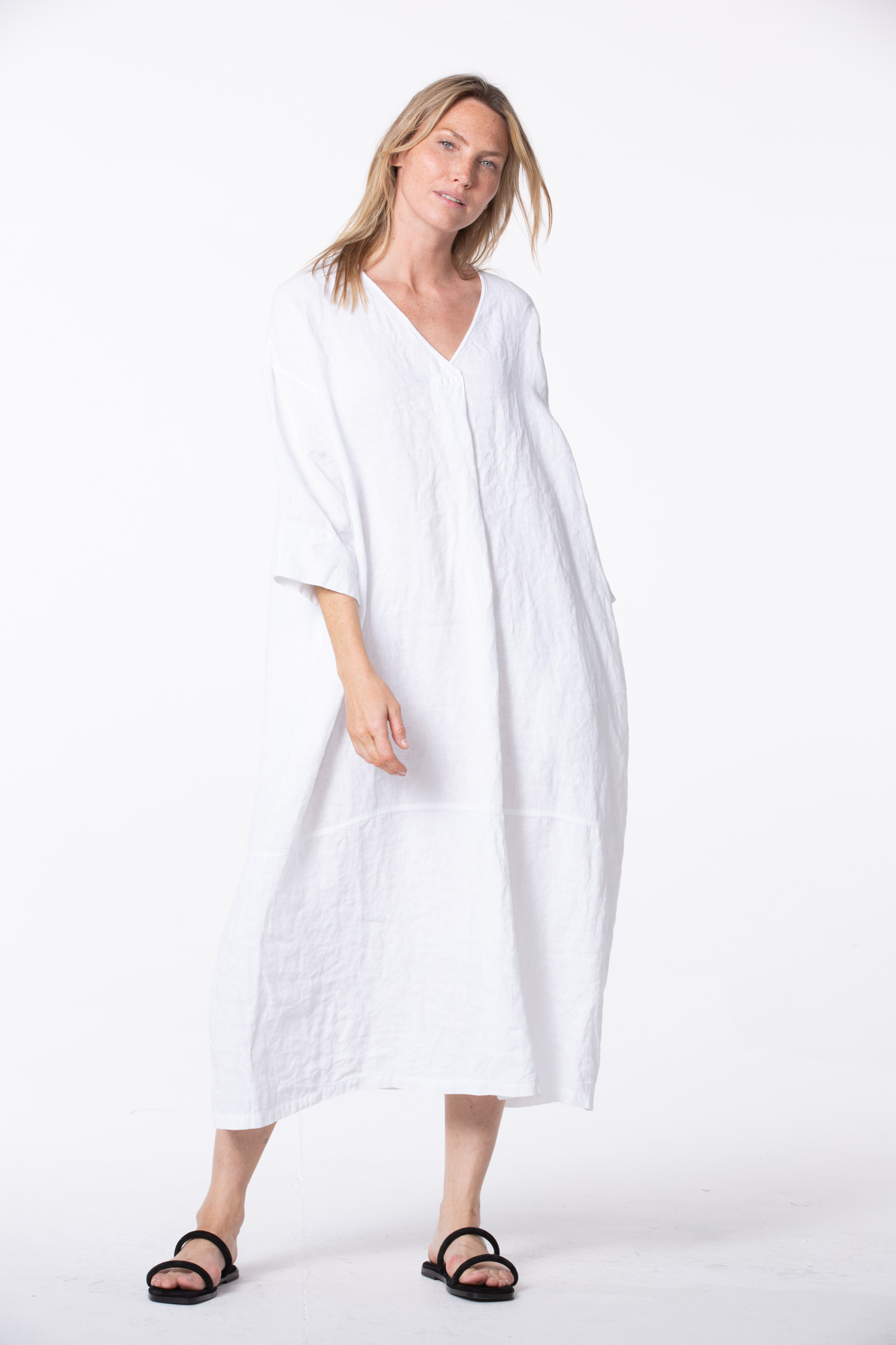 OSKA Kleid 513 / 100% dünnes Leinen – Bild 5