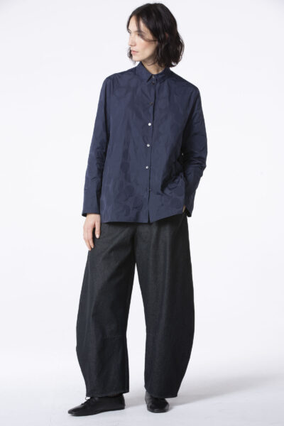 OSKA Bluse 513 / Taft mit Punkte-Muster