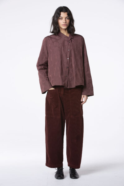 OSKA Bluse 516 / Taft mit Punkte-Muster