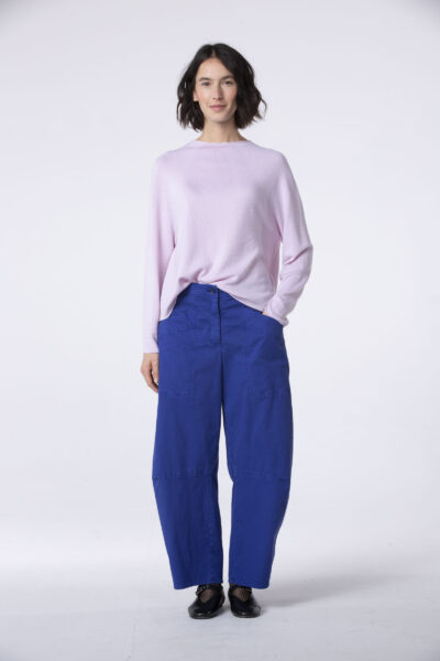 OSKA Hose 524 / Mini-Waffelmuster / Baumwoll-Stretch