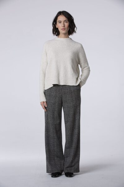 OSKA Hose 538 / Glenscheck / Viskose-Jersey