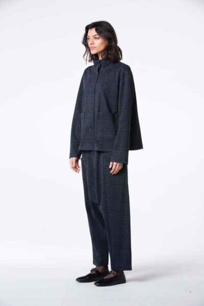 OSKA Jacke 517 / Glenscheck / Viskose-Jersey
