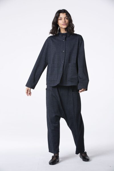 OSKA Hose 539 / Glenscheck / Viskose-Jersey