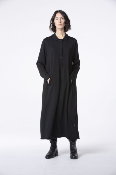 OSKA Kleid 519 wash / Schurwoll-Lyocell-Jersey