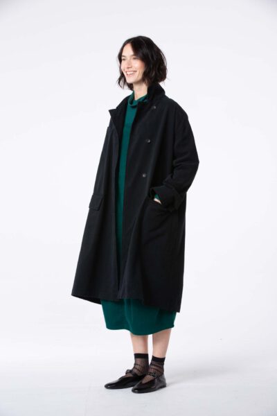 OSKA Mantel 504 wash / Baumwoll-Twill