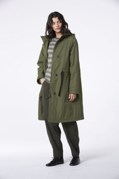 OSKA Outdoormantel 505 / Outdoor-Twill / Baumwoll-Mischung