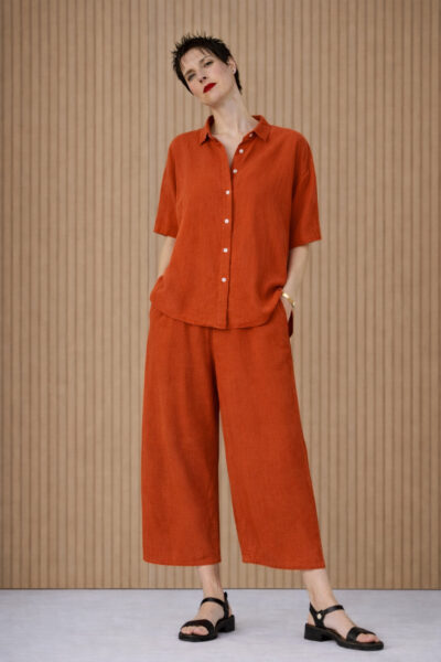 ISCHIKO Bluse 611 / LEINEN-LYOCELL