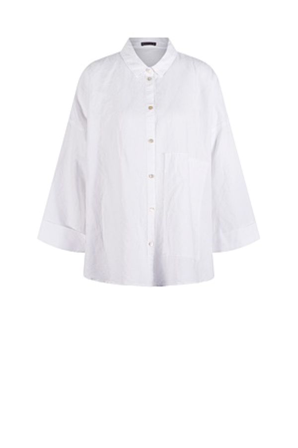 OSKA Bluse 626 / LEINEN-BAUMWOLLE-LYOCELL – Bild 5