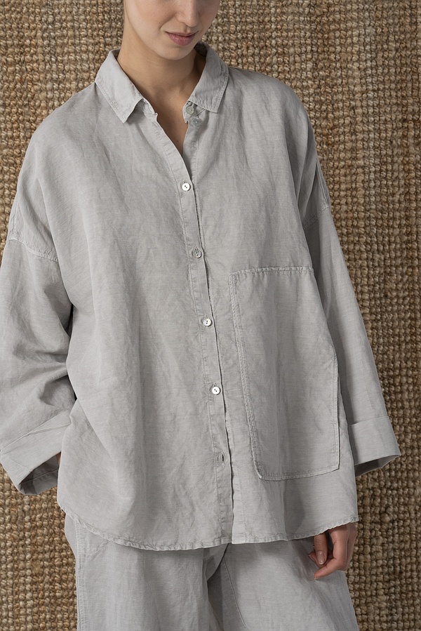 OSKA Bluse 626 / LEINEN-BAUMWOLLE-LYOCELL – Bild 9