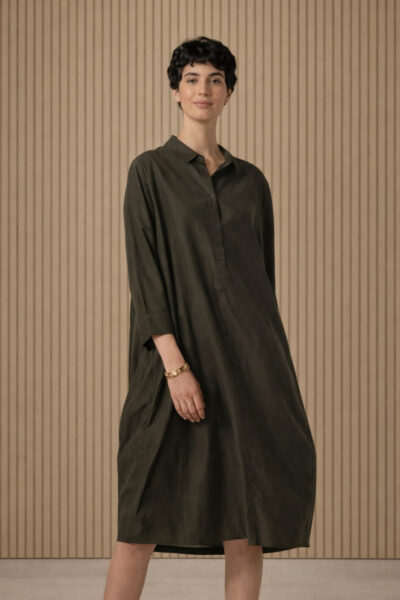 OSKA Kleid 609 / COTTON-CUPRO-RIPS