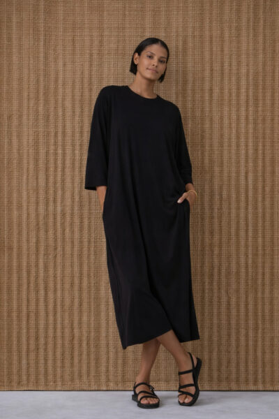 OSKA Kleid 614 / TECHNOSTRETCH MIT RIPPENSTRUKTUR