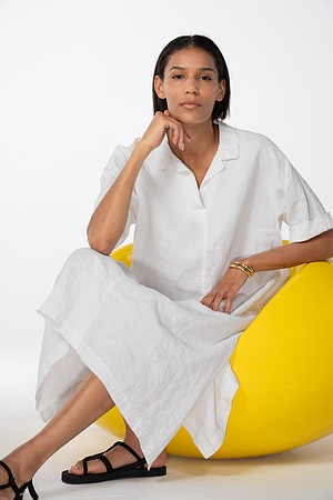 OSKA Kleid 615 / 100% LEINEN – Bild 4