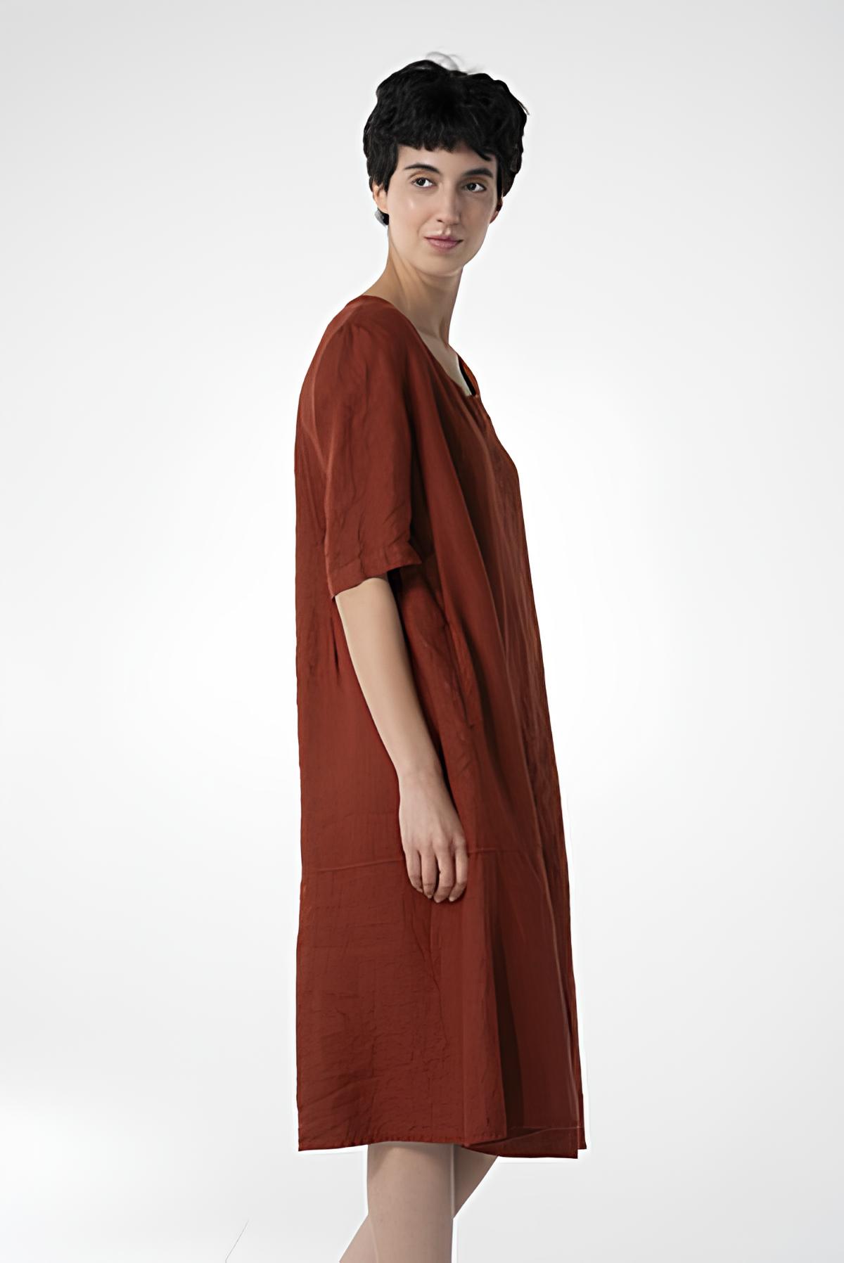 OSKA Kleid 620 / 100% LEINEN – Bild 4