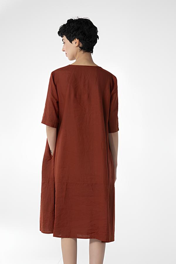 OSKA Kleid 620 / 100% LEINEN – Bild 5