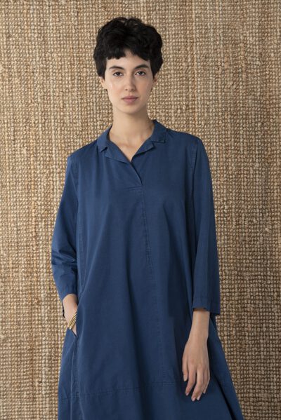 OSKA Kleid 628 / BAUMWOLL-LYOCELL-TWILL