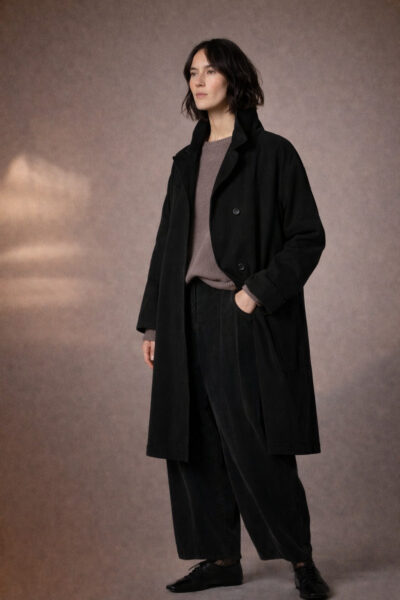 OSKA Mantel 504 wash / Baumwoll-Twill