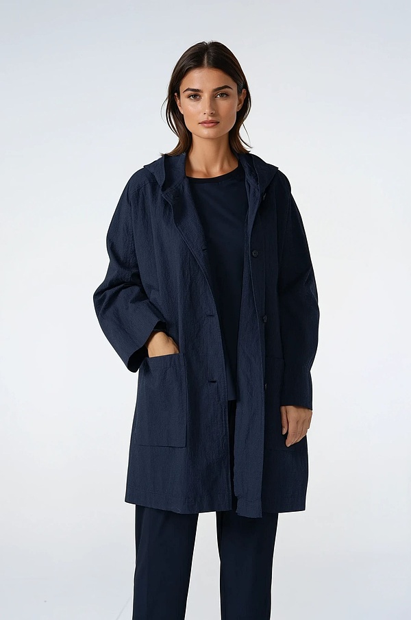 OSKA Outdoorjacke 502 wash / Baumwolle-Leinen-Viskose-Mischung – Bild 11