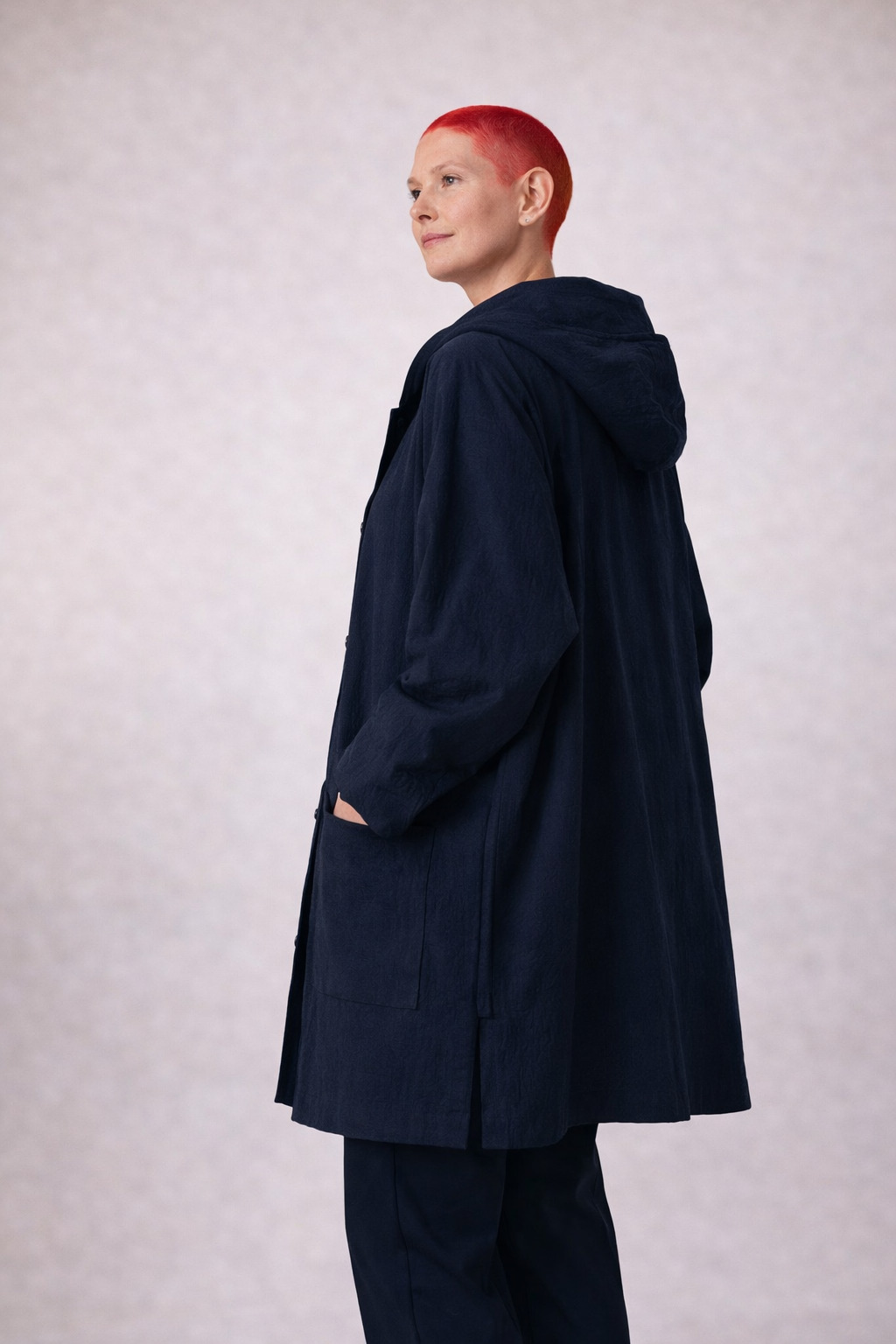 OSKA Outdoorjacke 502 wash / Baumwolle-Leinen-Viskose-Mischung – Bild 9