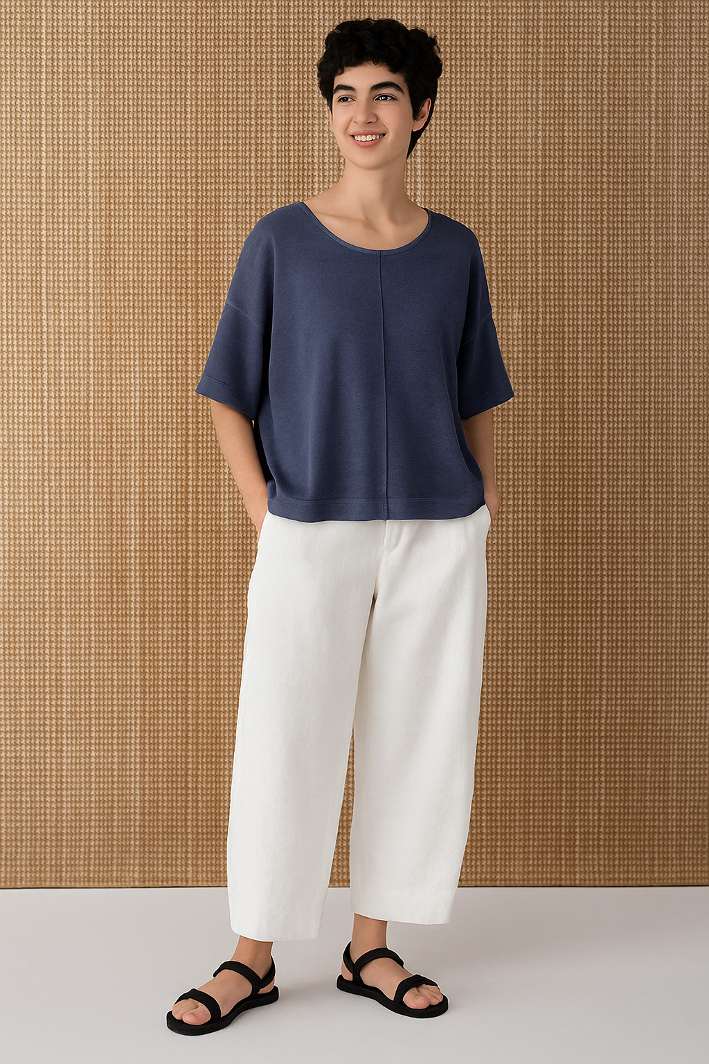 OSKA Shirt 612 / BAUMWOLLE-HANF-JERSEY