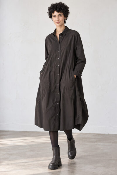 ISCHIKO Kleid 303 /  Baumwoll-Popeline / Glaicia