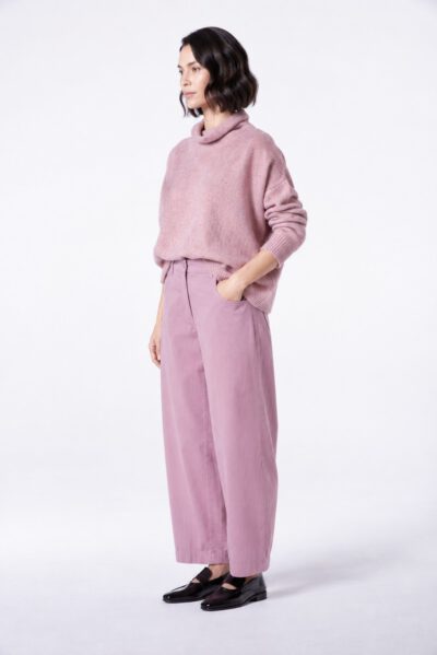 OSKA Hose 532 / Mini-Waffelmuster / Baumwoll-Stretch