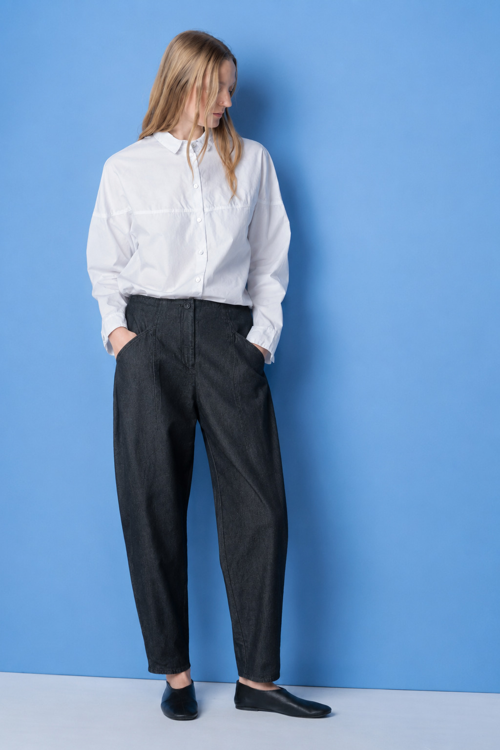 OSKA Hose 6508 wash / Denim – Bild 2
