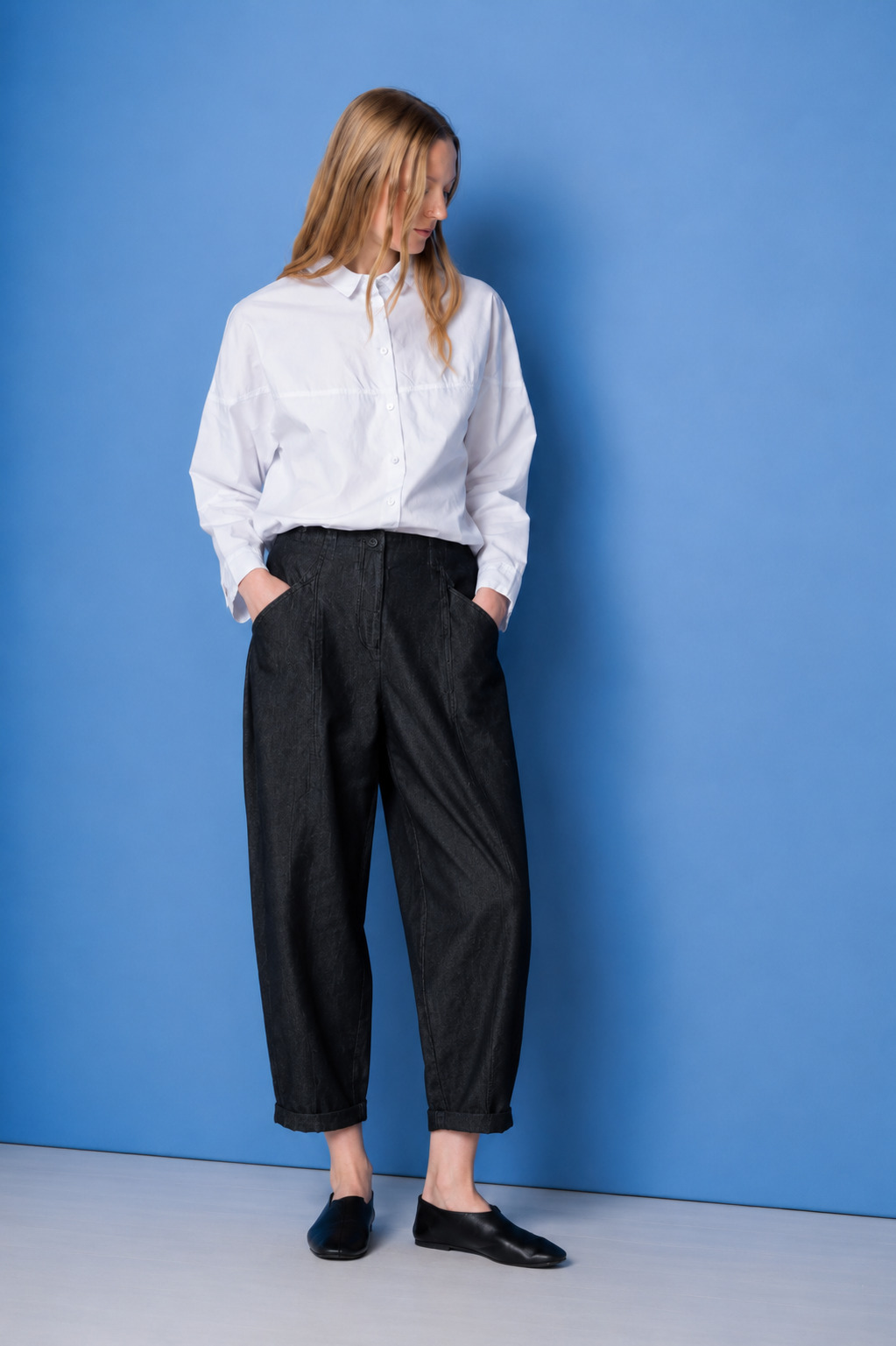 OSKA Hose 6508 wash / Denim – Bild 3