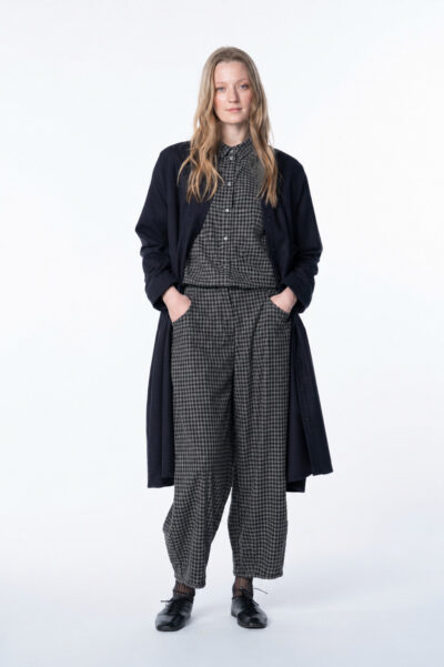 OSKA Hose 6514 / Wollmischung / Vichy-Karo