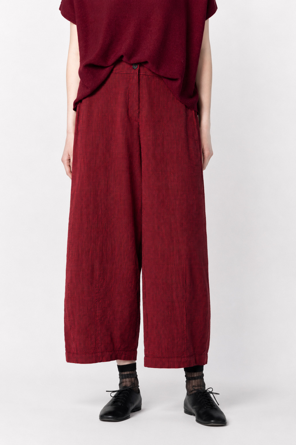OSKA Hose 6530 / Baumwolle mit Minimuster – Bild 4