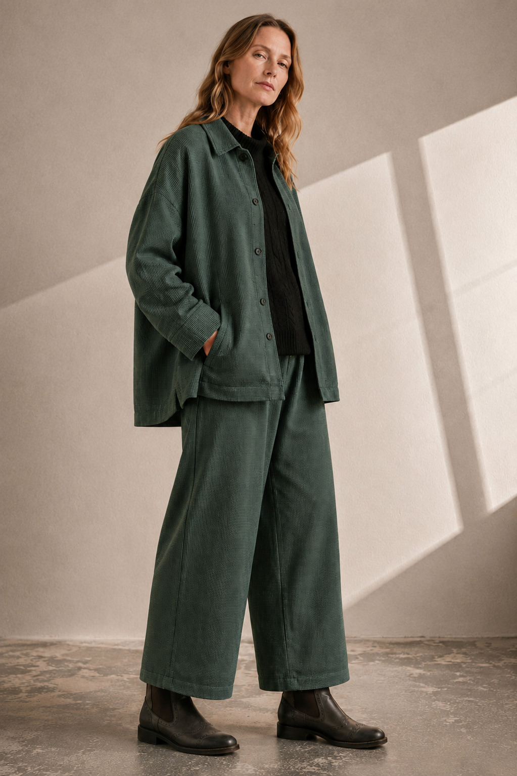 OSKA Hose 6530 / Baumwolle mit Minimuster – Bild 23