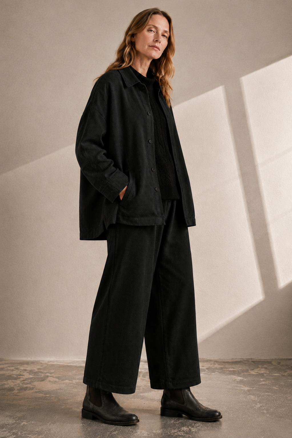 OSKA Hose 6530 / Baumwolle mit Minimuster – Bild 25