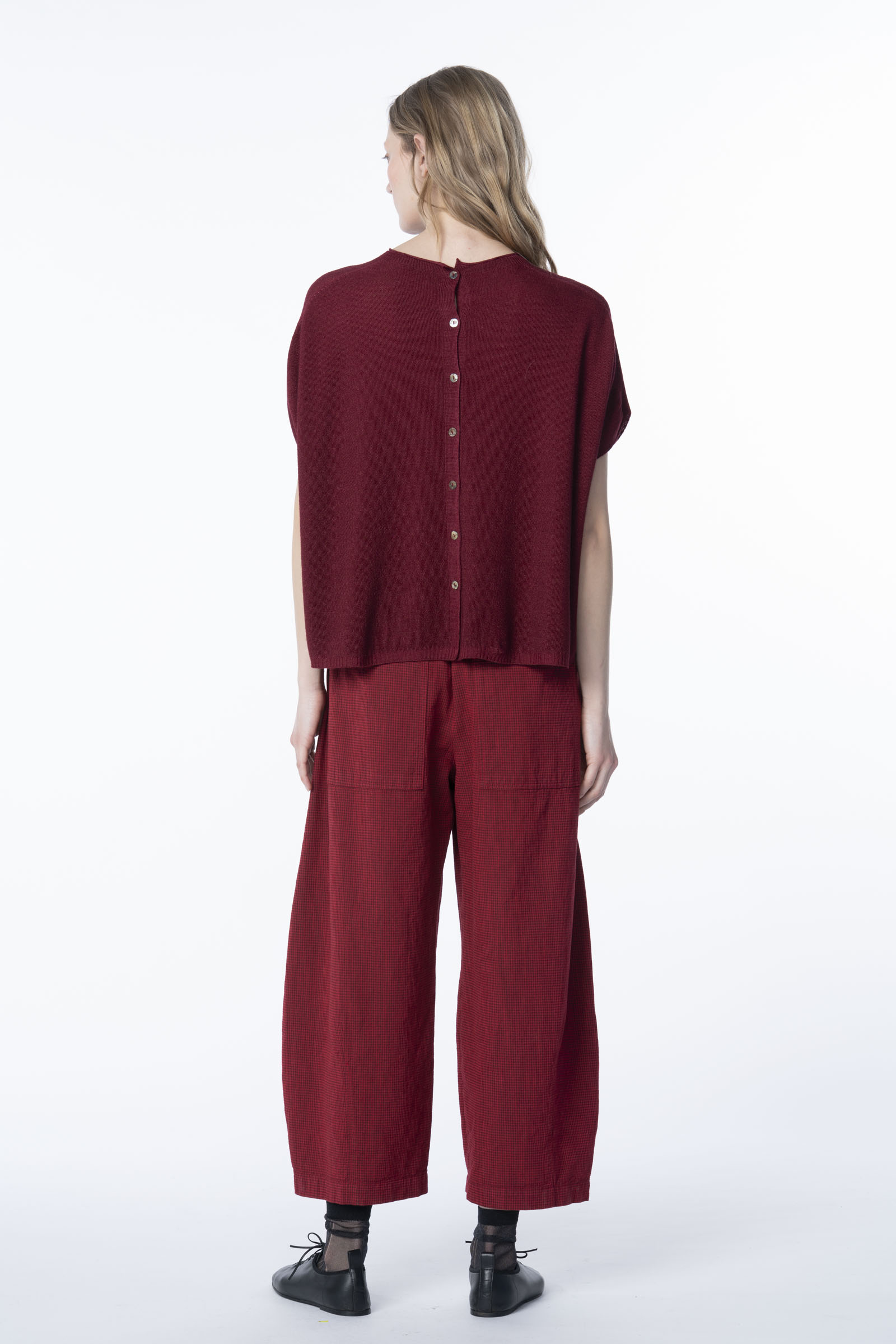 OSKA Hose 6530 / Baumwolle mit Minimuster – Bild 3