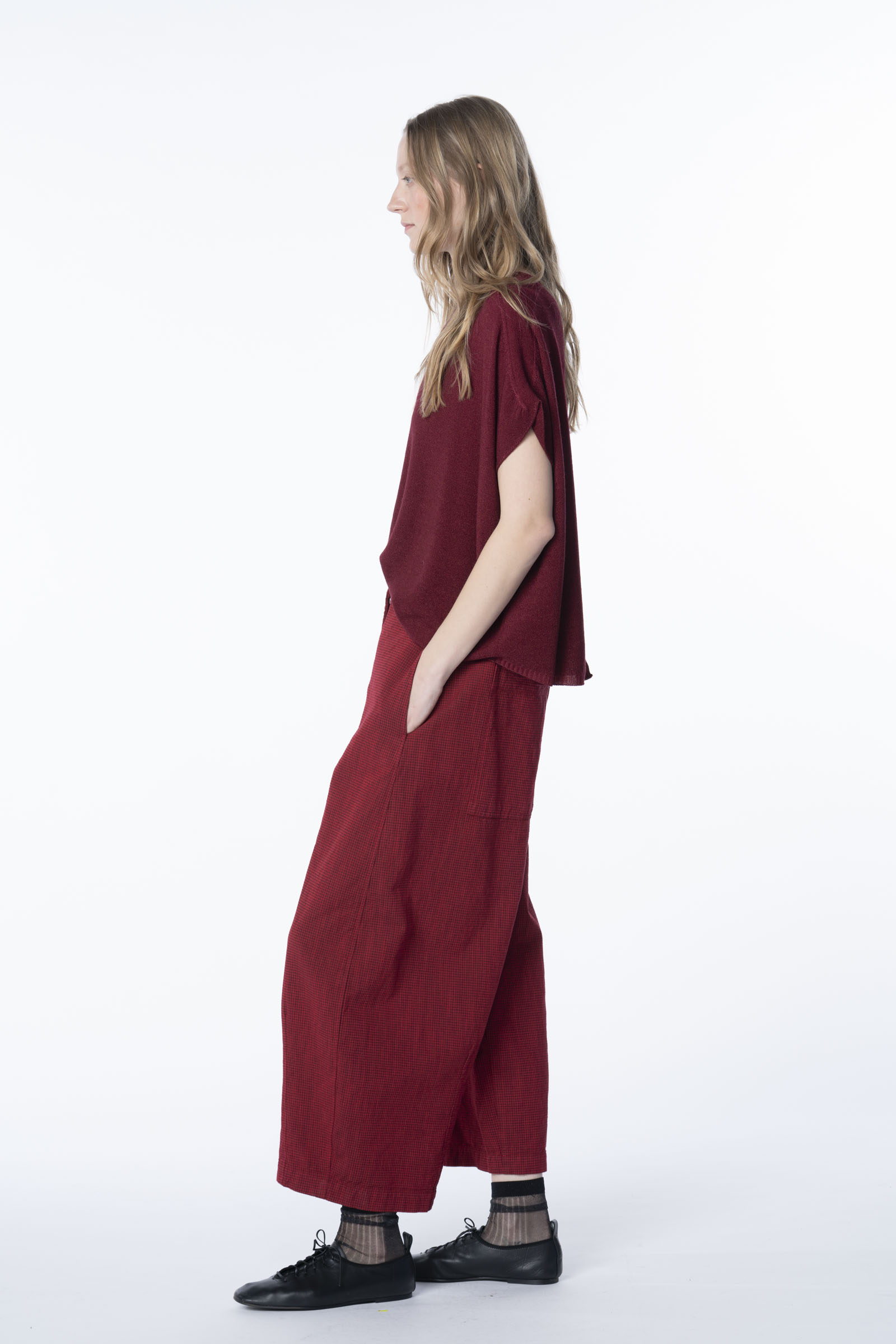 OSKA Hose 6530 / Baumwolle mit Minimuster – Bild 5