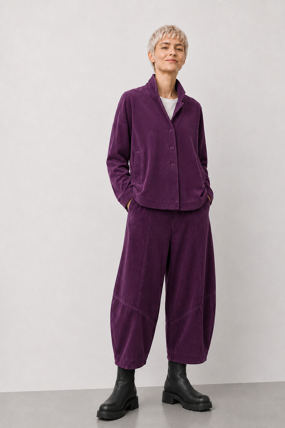 OSKA Jacke 6627 / Baumwoll-Cord – Bild 3