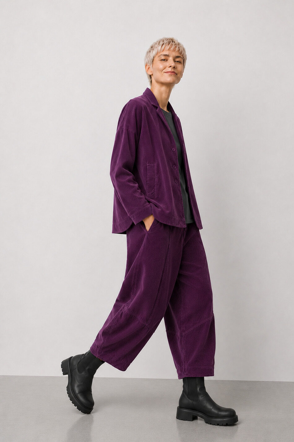 OSKA Jacke 6627 / Baumwoll-Cord – Bild 4