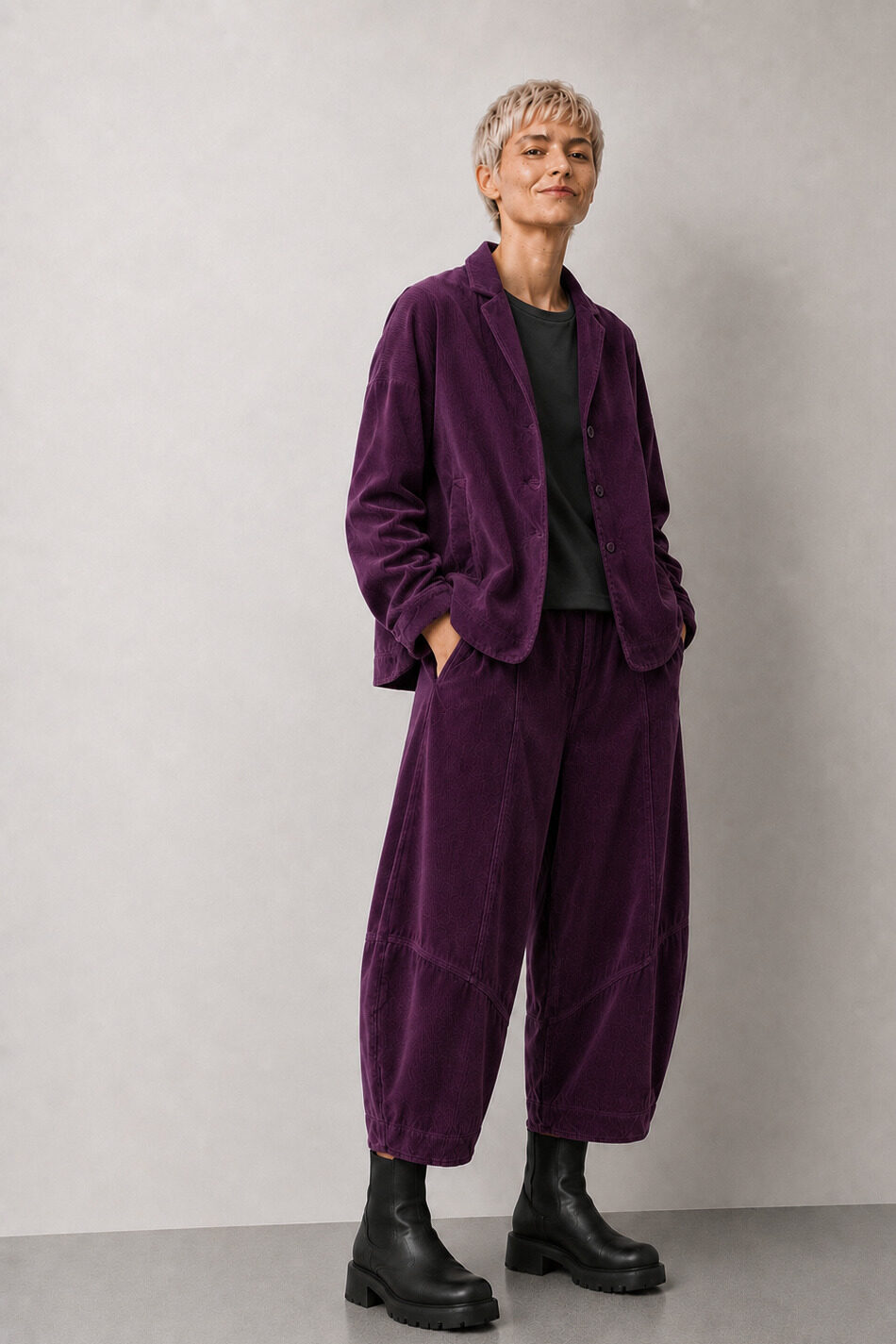 OSKA Jacke 6627 / Baumwoll-Cord – Bild 2