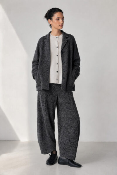 OSKA Jacke 6630 / Jacquard Jersey mit Fischgrat-Muster