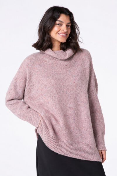 OSKA Pullover 530 / Baumwolle-Alpaka-Mischung