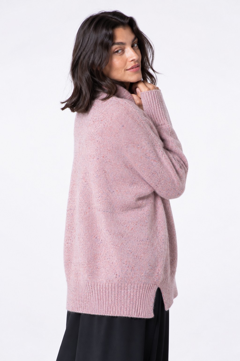 OSKA Pullover 530 / Baumwolle-Alpaka-Mischung – Bild 3
