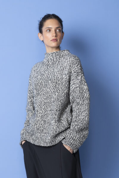 OSKA Pullover 6702 / Schurwolle-Alpaka-Mischung