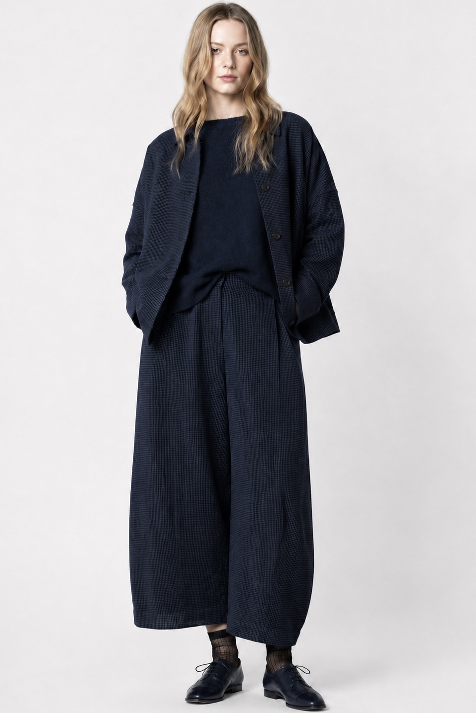 OSKA Hose 6530 / Baumwolle mit Minimuster – Bild 9